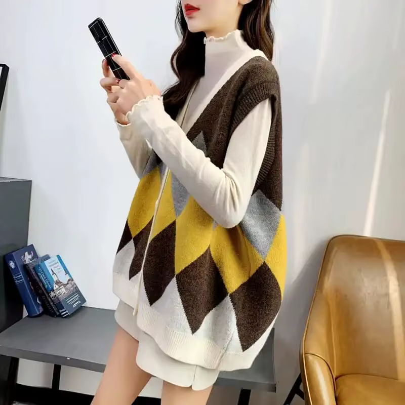 Cardigan tricoté pour femmes