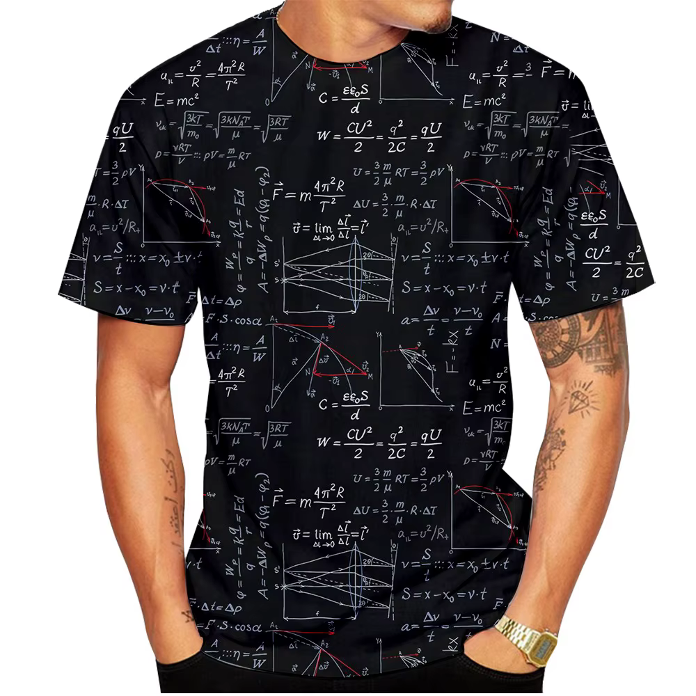 T-shirt mathématique drôle formule