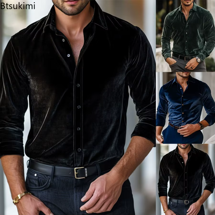 Nouvelle Collection Automne Hiver : Chemises Habillées Vintage pour Hommes