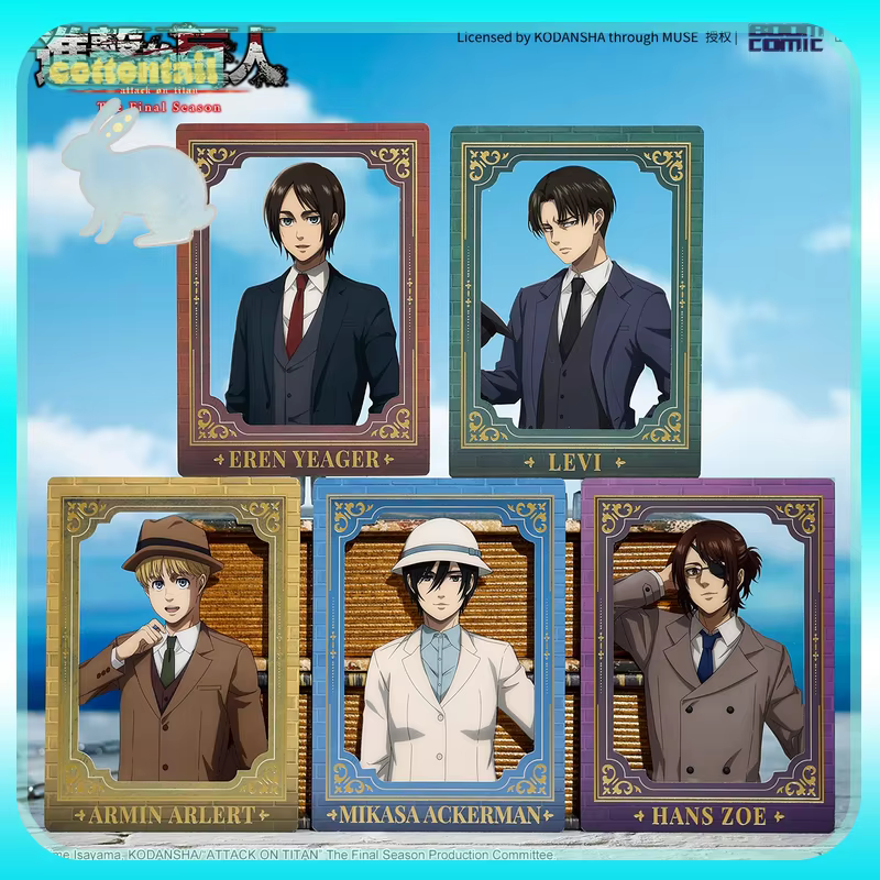 Cartes commémoratives de la série Attack on Titan The Final Season Other Shore Landing