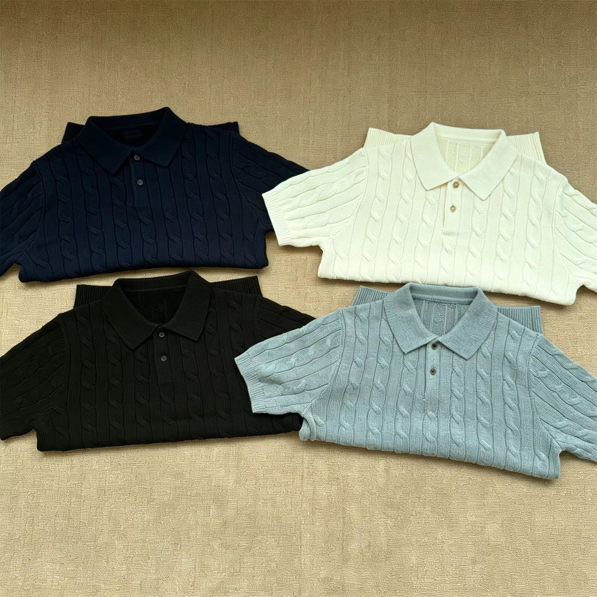 Chemises polo pour hommes