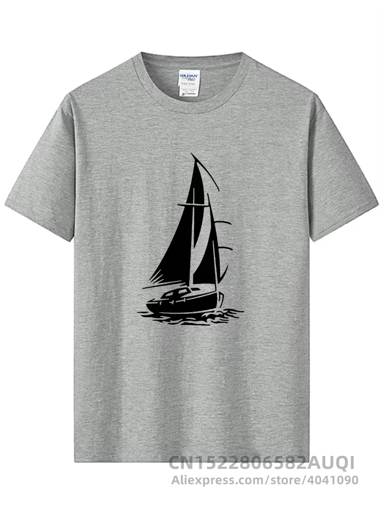 T-shirt homme drôle Yacht bateau