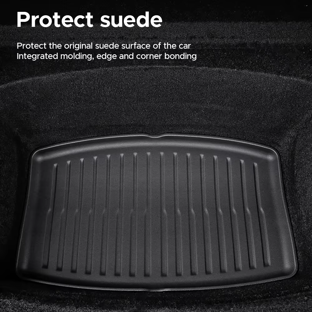 TEKSY Pour Tesla Nouveau Modèle Y 2026 2025 Juniper Tapis de coffre avant et arrière en TPE