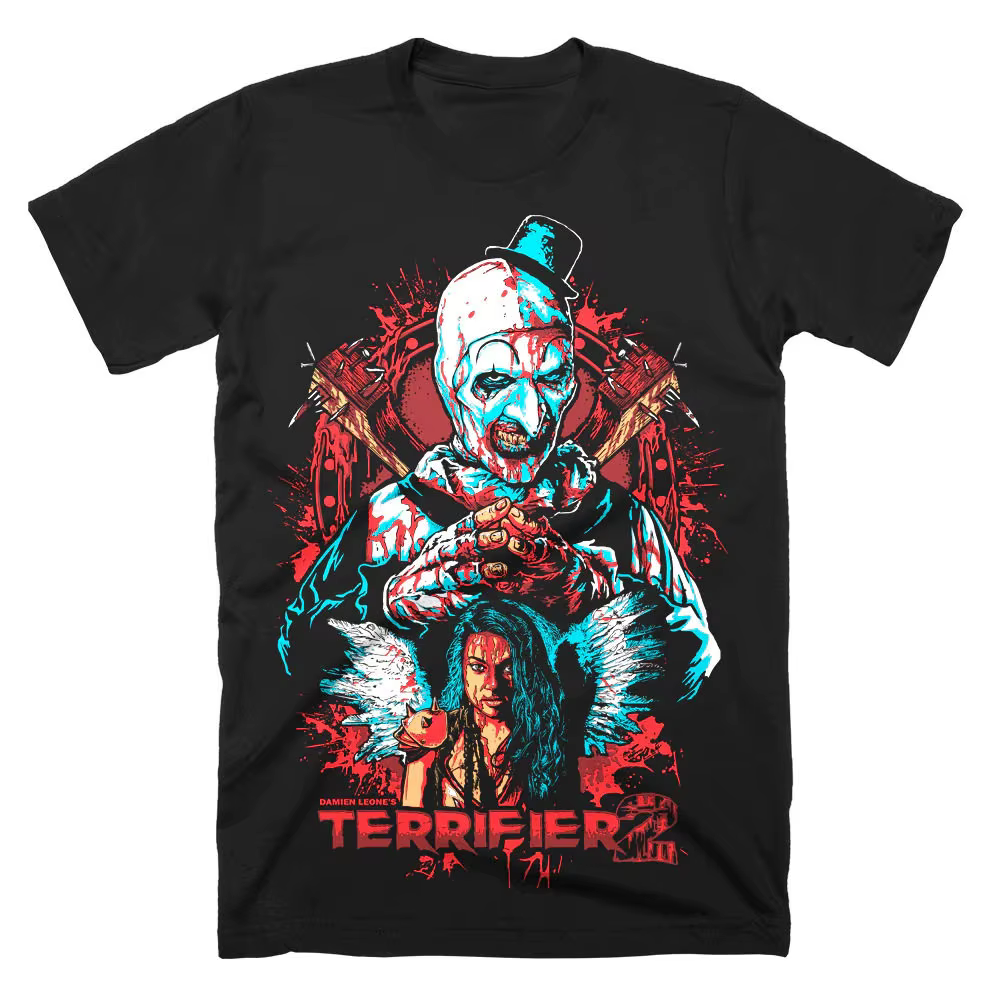 T-shirt Terrifier, film d'horreur