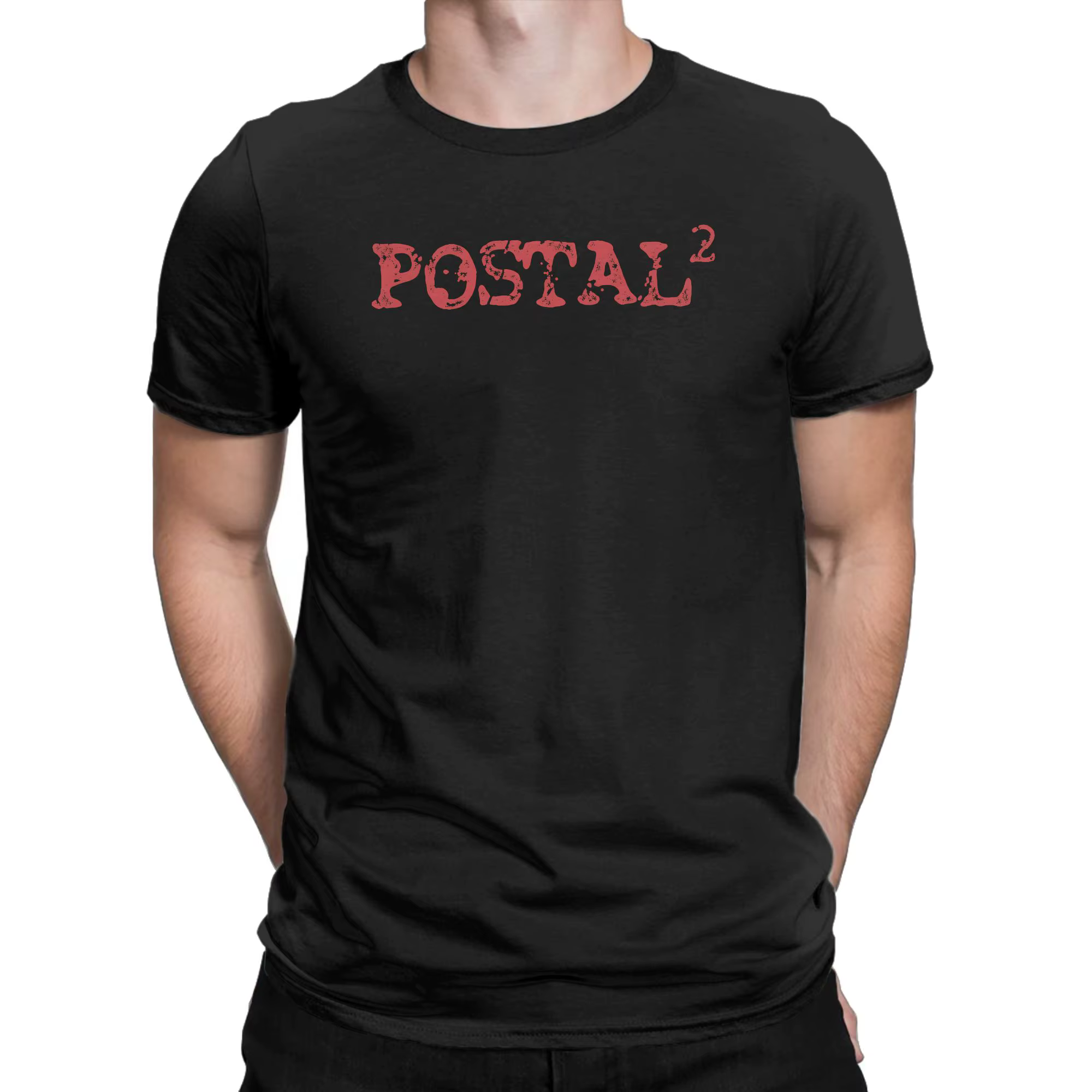 P-Postal Dude T-shirt d'été 100% coton pour adultes