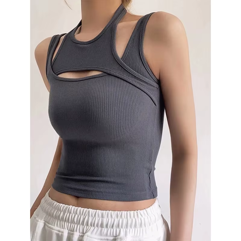 Asolls-Crop Top Y2K E-girl Hollow Out Corset Top