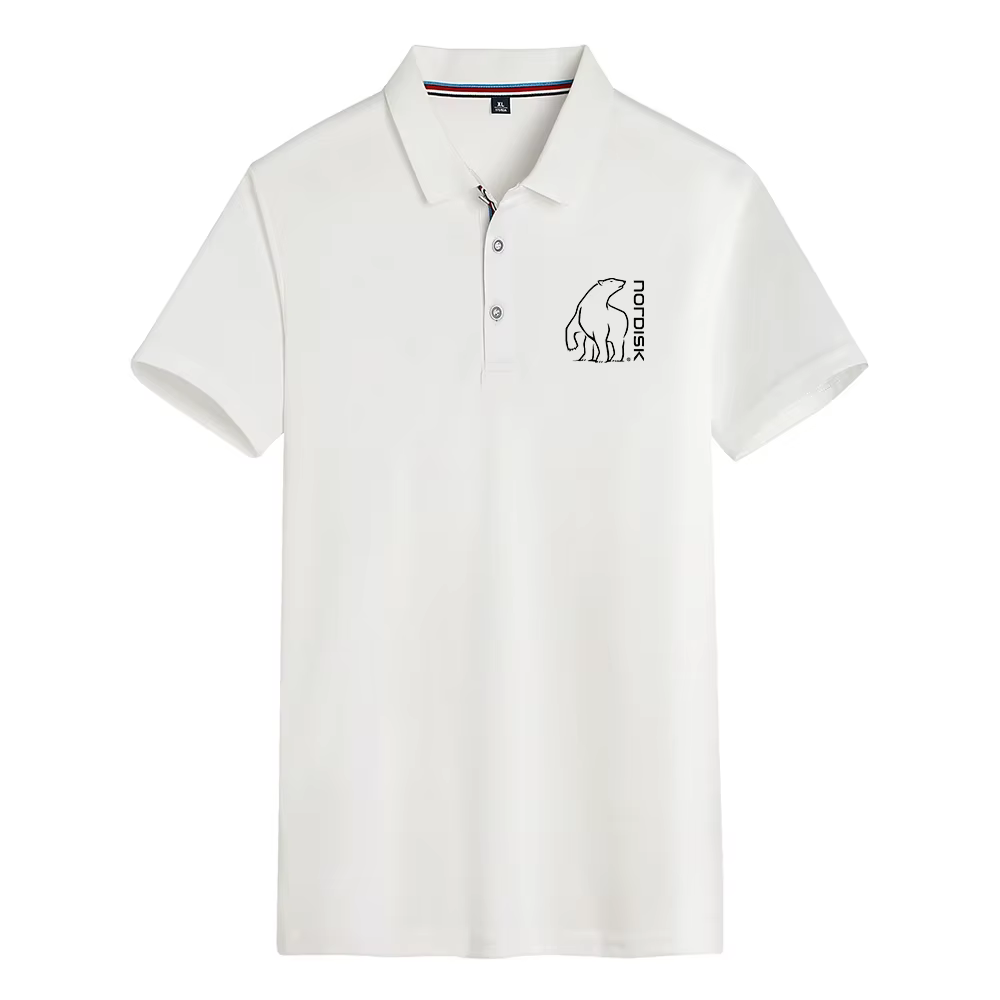 Polo pour homme confortable et élégant avec logo imprimé décontracté