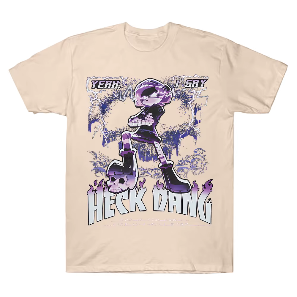 Meurtre Drones Uzi T-shirts unisexe Y2K couverture en coton Manga rétro imprimé lâche Streetwear femmes hommes Hip Hop