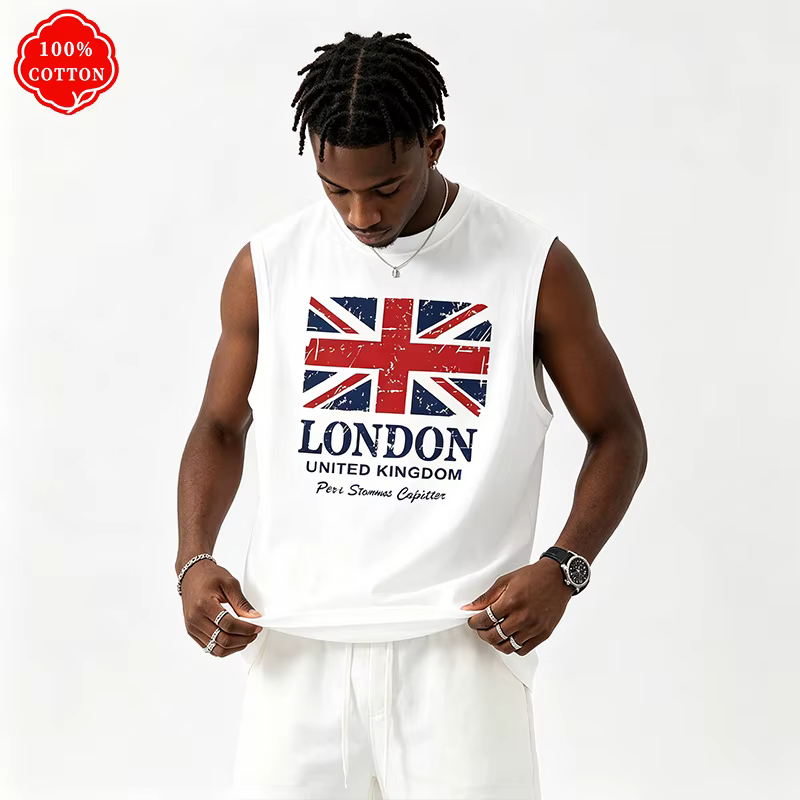 Débardeur pour homme 100% coton pour l'été