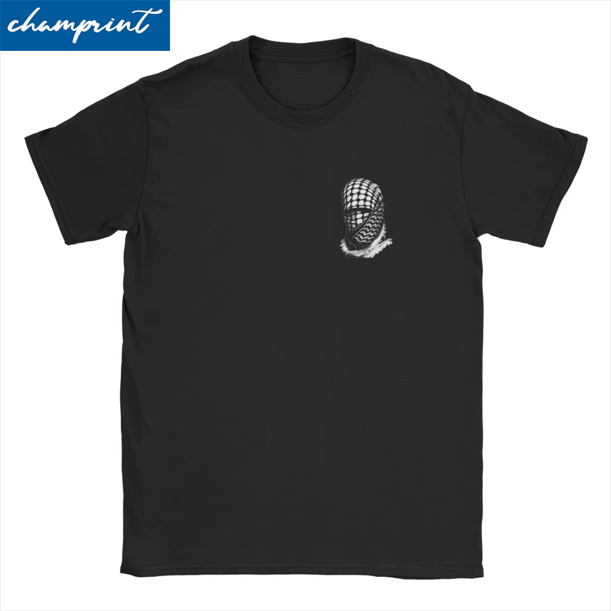 Arabe Kufiya Keffiyeh Folk T-Shirts hommes femmes drôle 100% coton t-shirt col rond manches courtes