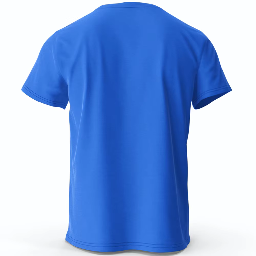 T-shirt animal fantaisiste peint à la main 100 % coton - Style dessin animé mignon