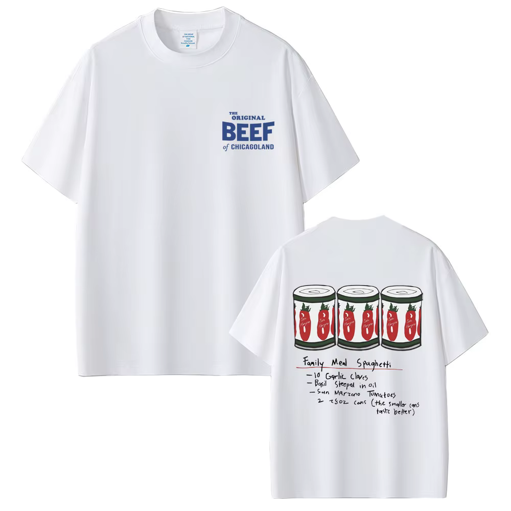 L'ours émission de télévision T-shirts l'origine boeuf de Chicagoland drôle Meme t-shirt été hommes femmes décontracté