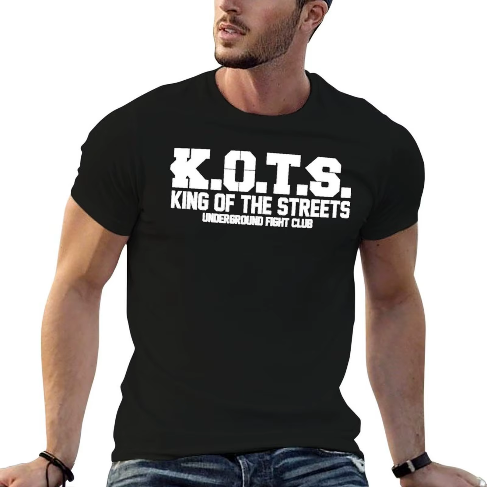 ROUGEUR DE LA RUE K.O.T.S. T-shirt Underground Fight Club pour homme