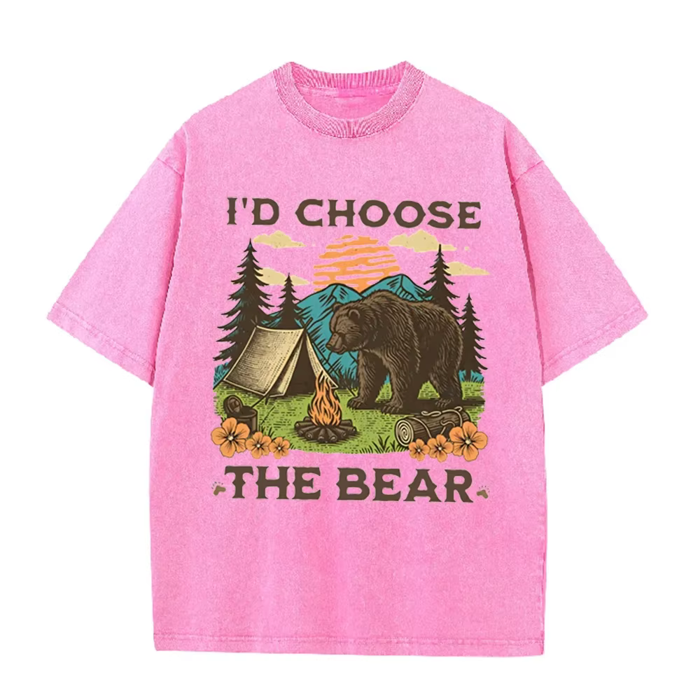 T-shirt décontracté en coton à col rond et manches courtes pour femme