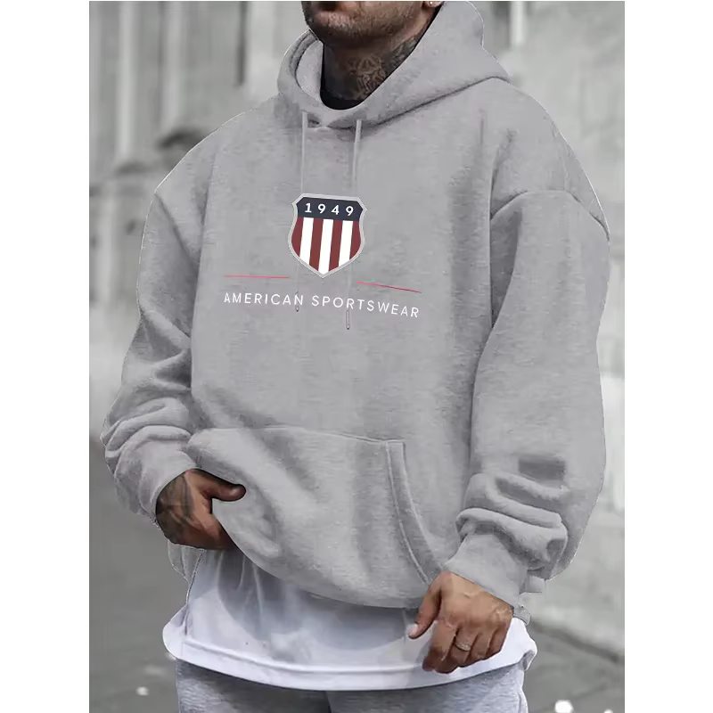 Sweat-shirt à capuche pour hommes