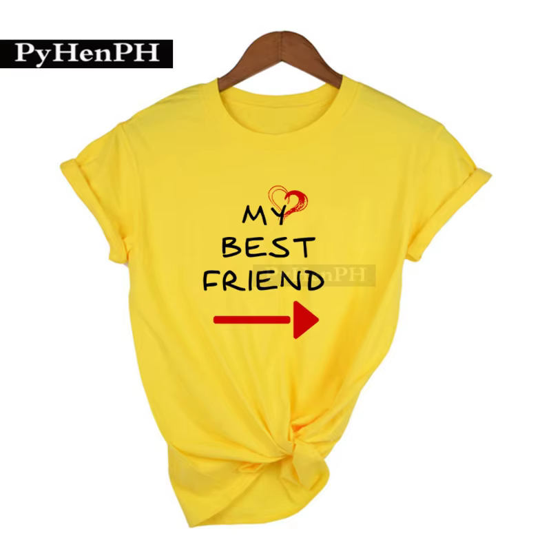 Mon meilleur ami 2T-shirt tendance lettre Inha