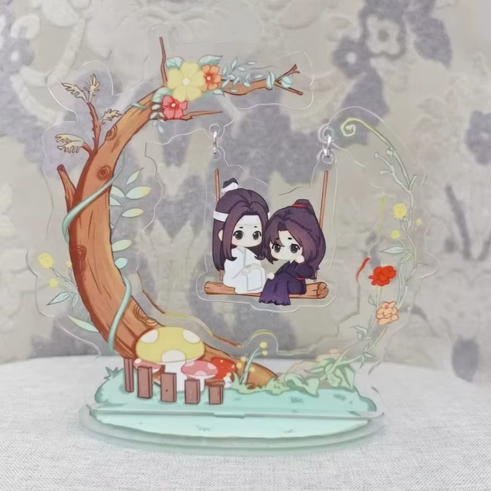 Anime Mo Dao Zu Shi grand maître de la culture démoniaque Wei Wuxian Lan Wangji acrylique jouer balançoire
