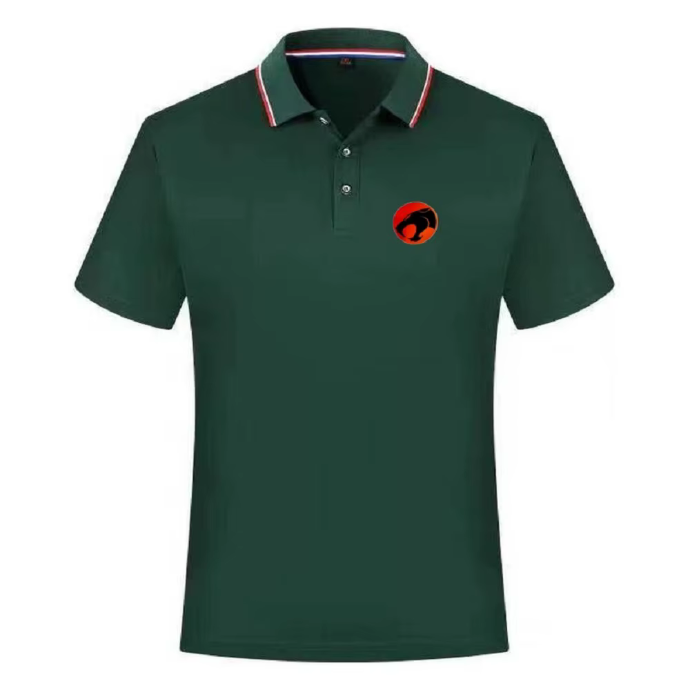 Polo à manches courtes avec logo Thundercats pour hommes