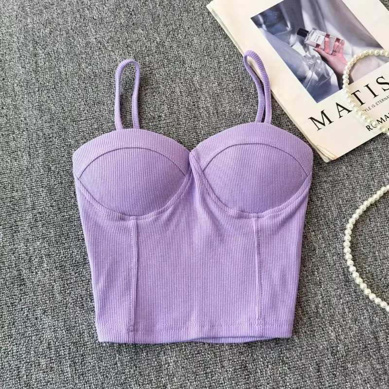 Camisoles fines et solides pour femmes