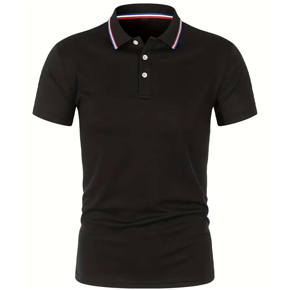 Polo décontracté respirant et confortable pour homme