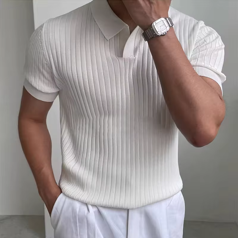 Polo de golf slim fit pour homme