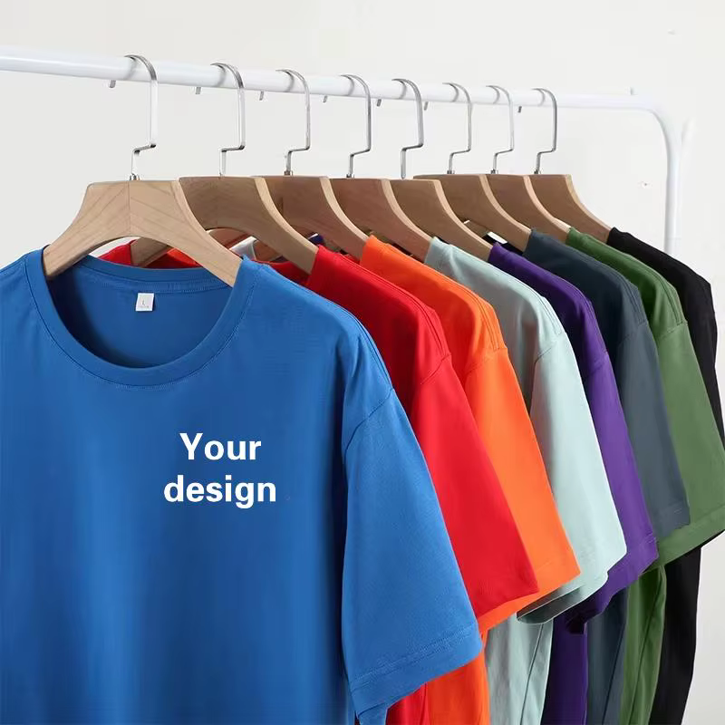 T-shirt en coton avec Logo personnalisé