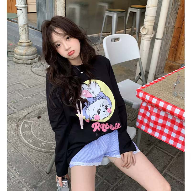 T-shirt à manches longues pour femme