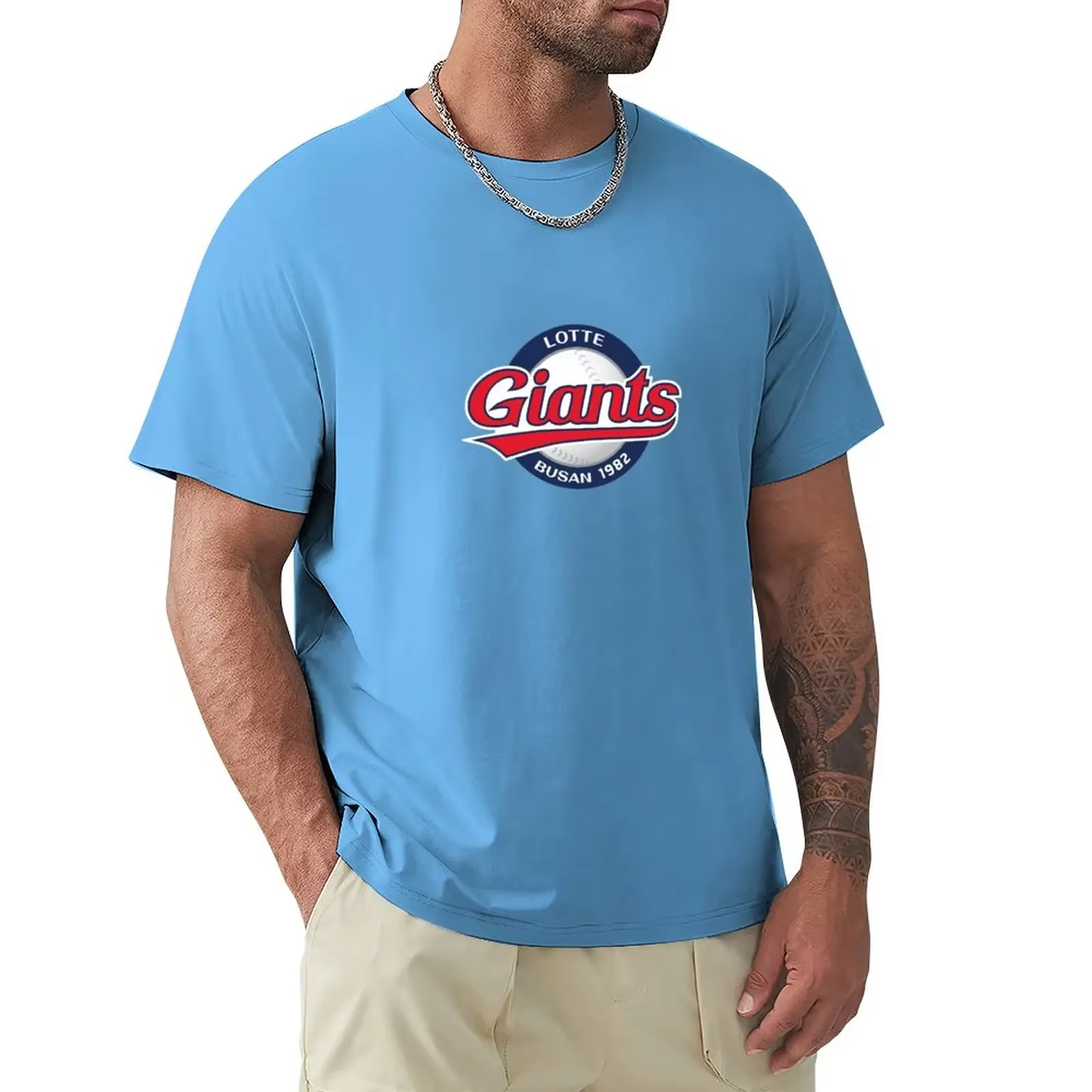 T-shirts noirs pour hommes KBO LOTTE GIANTS BUSAN Logo emblème-coréen Baseball Merch chapeau casquettes Snapback tasse