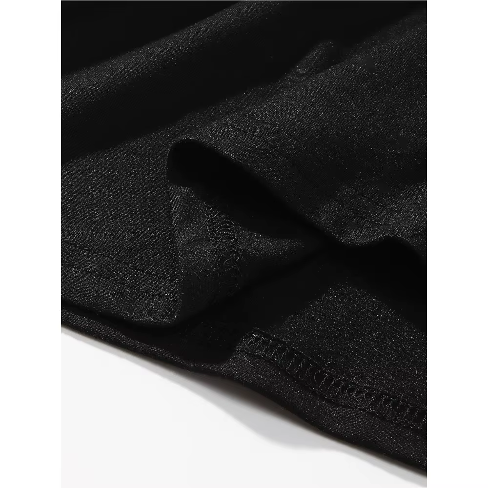 T-shirt décontracté unisexe à imprimé crâne style sombre