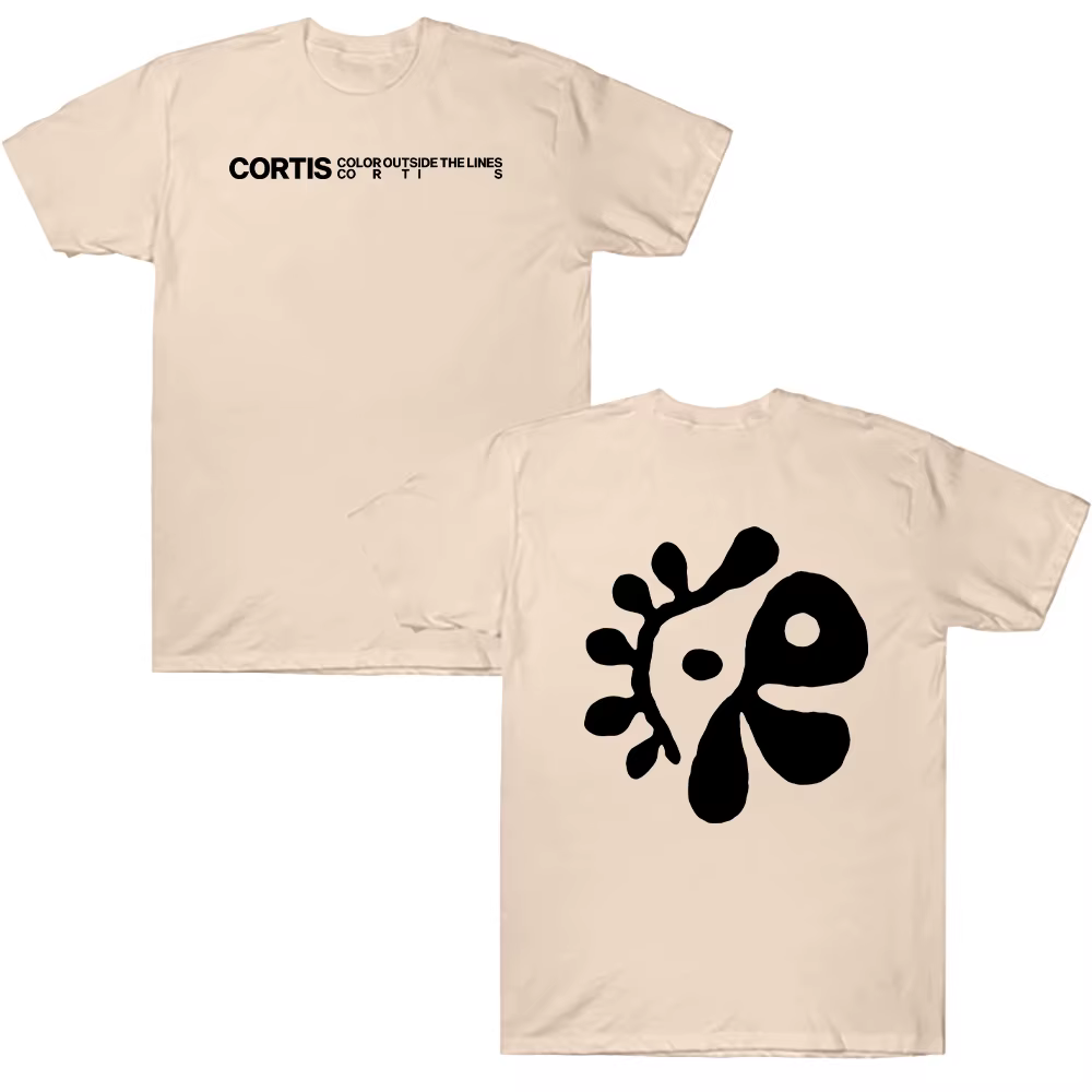 T-shirt graphique CORTIS à manches courtes pour l'été 2026 – Hauts confortables en pur coton pour hommes et unisexe – Vêtements Harajuku
