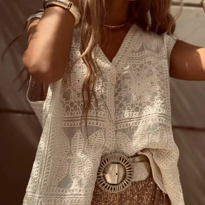 Canwedance – débardeur brodé style Boho