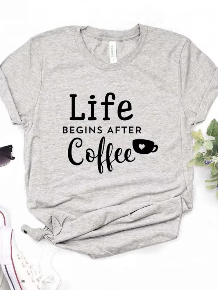 T-shirt manches courtes col rond femme