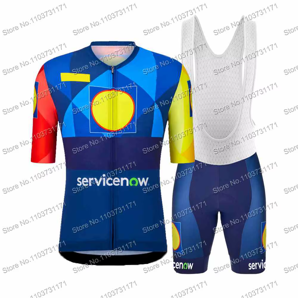 2026 LIDL équipe cyclisme maillot ensemble hommes à manches courtes USA Champion vêtements tchèque Darmake