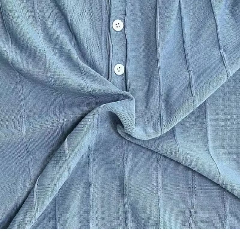 Polo à manches courtes pour hommes avec col à revers