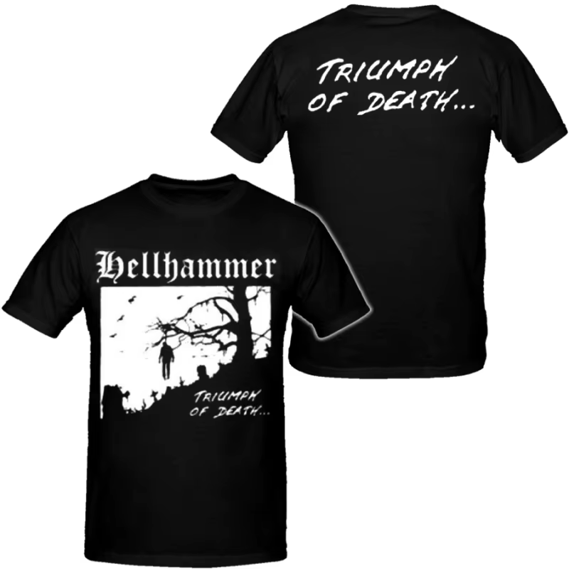 T-shirts Hellhammer Band pour hommes