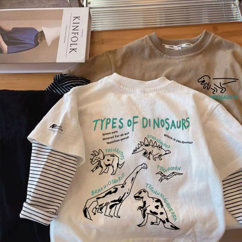 T-shirts à manches longues pour enfants