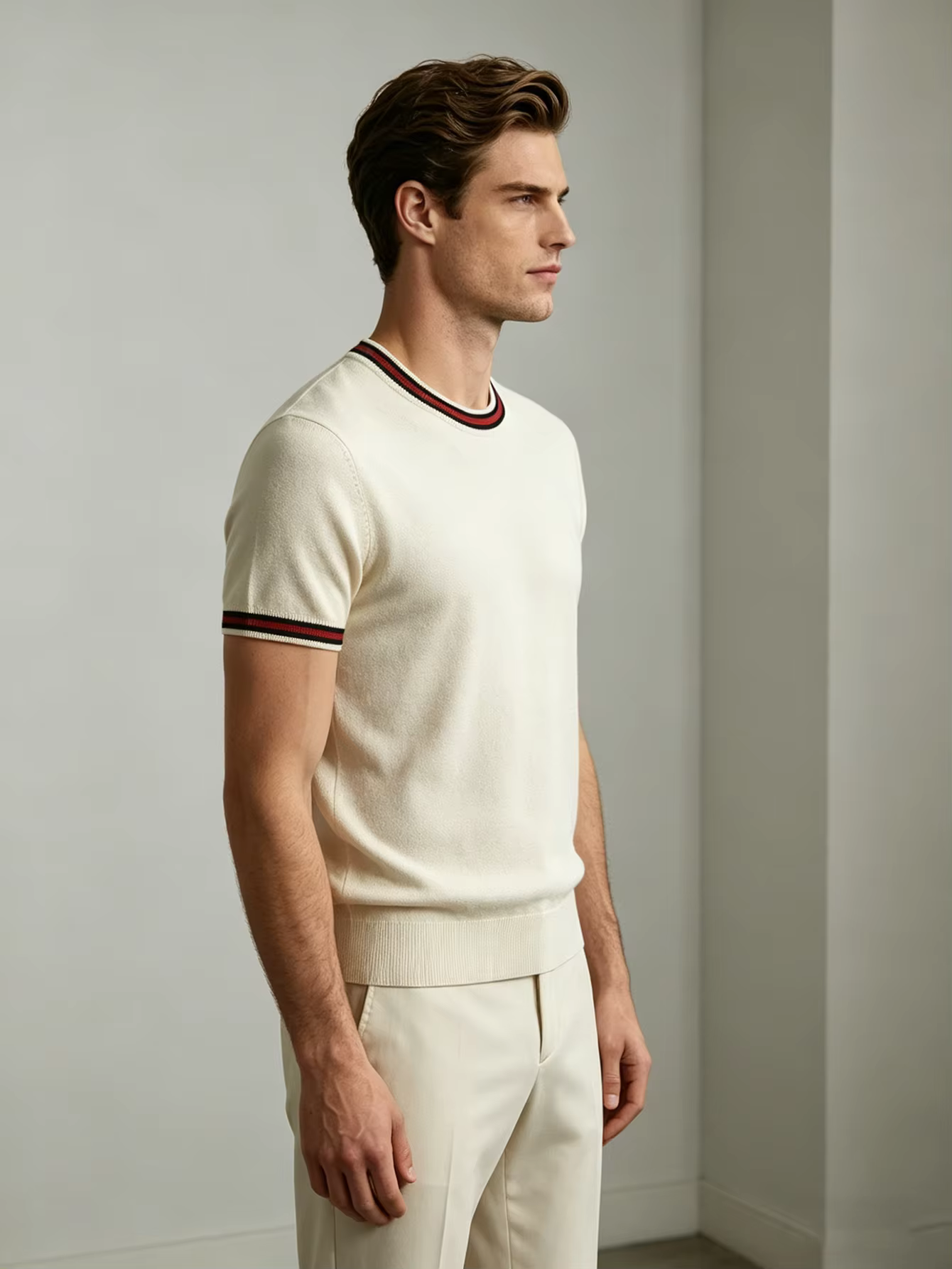 T-shirt pour homme, chemise polo
