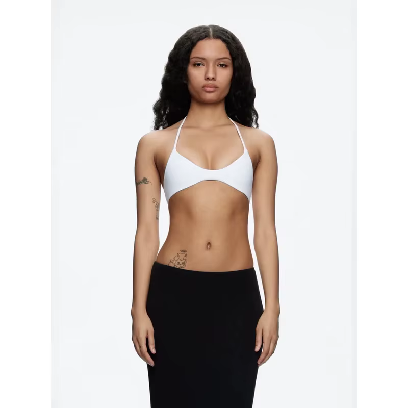 Soutien-gorge à col halter pour femme