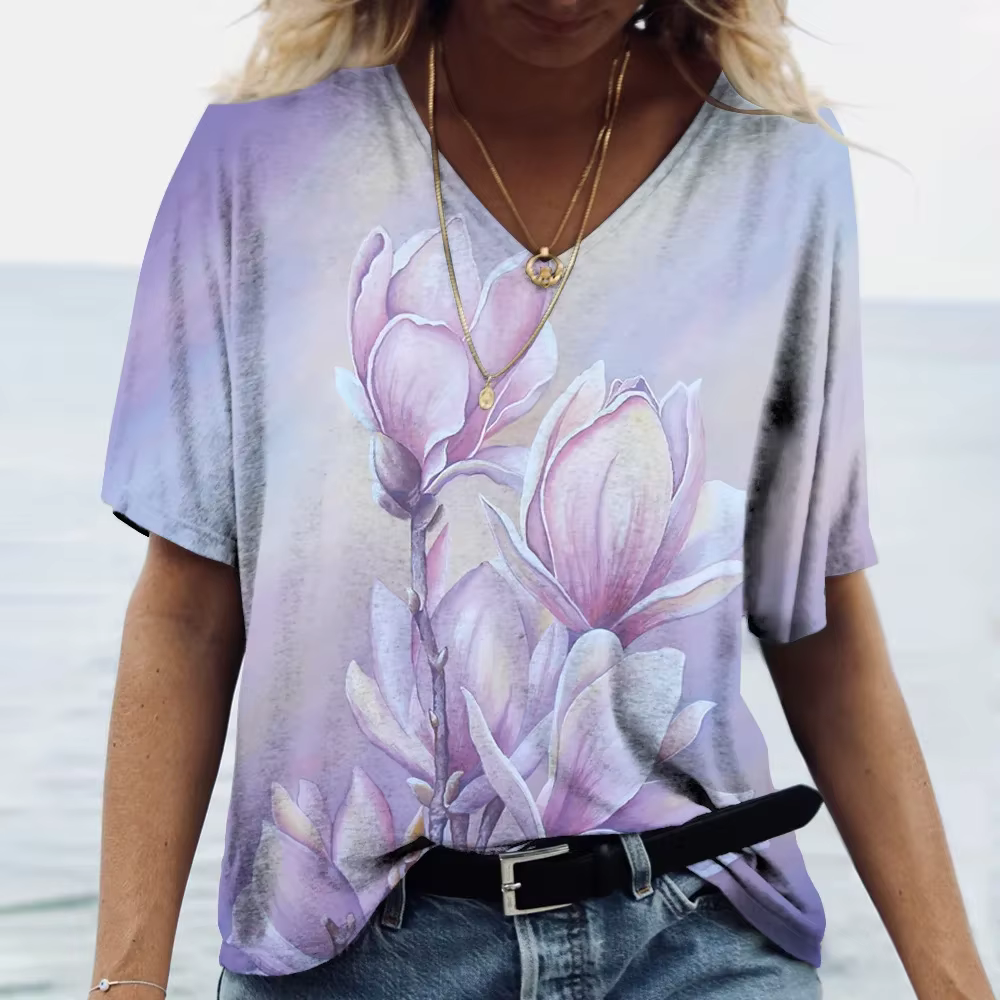 T-shirt surdimensionné pour femmes