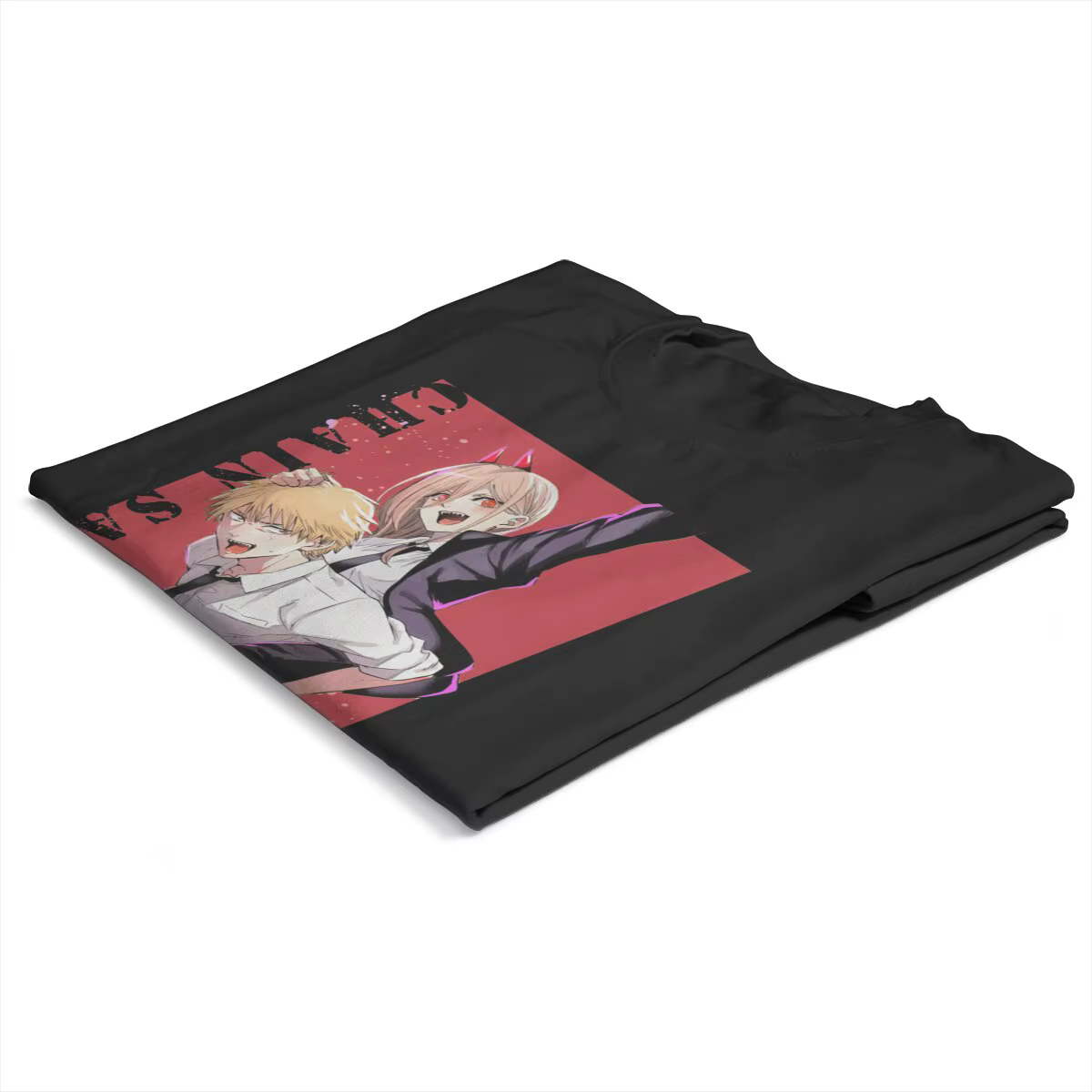 T-shirt homme tronçonneuse puissance rouge