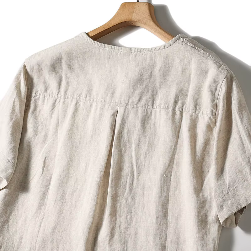 T-shirt 100% lin, mode outdoor