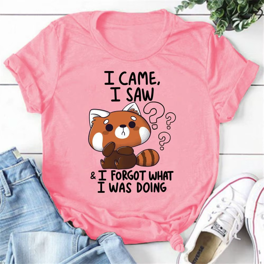 T-shirt manches courtes col rond femme
