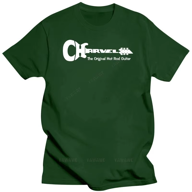 Charvel JELogo-T-Shirt à Manches Courtes pour Homme