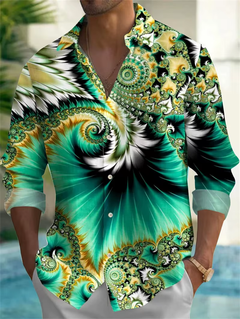 Chemise en lin pour hommes