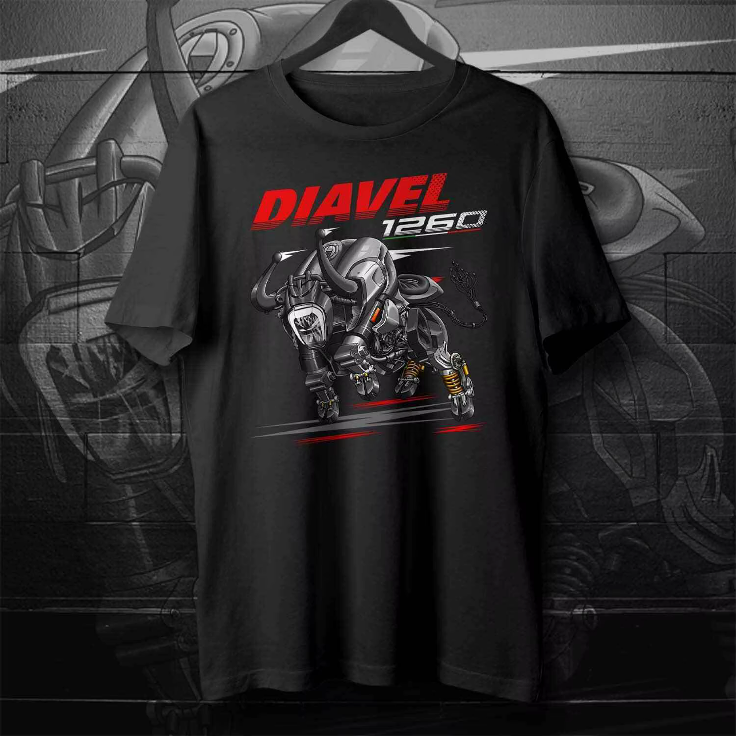 2024 Ducatis Diavel 1260S moto coton T-shirt S-3XL