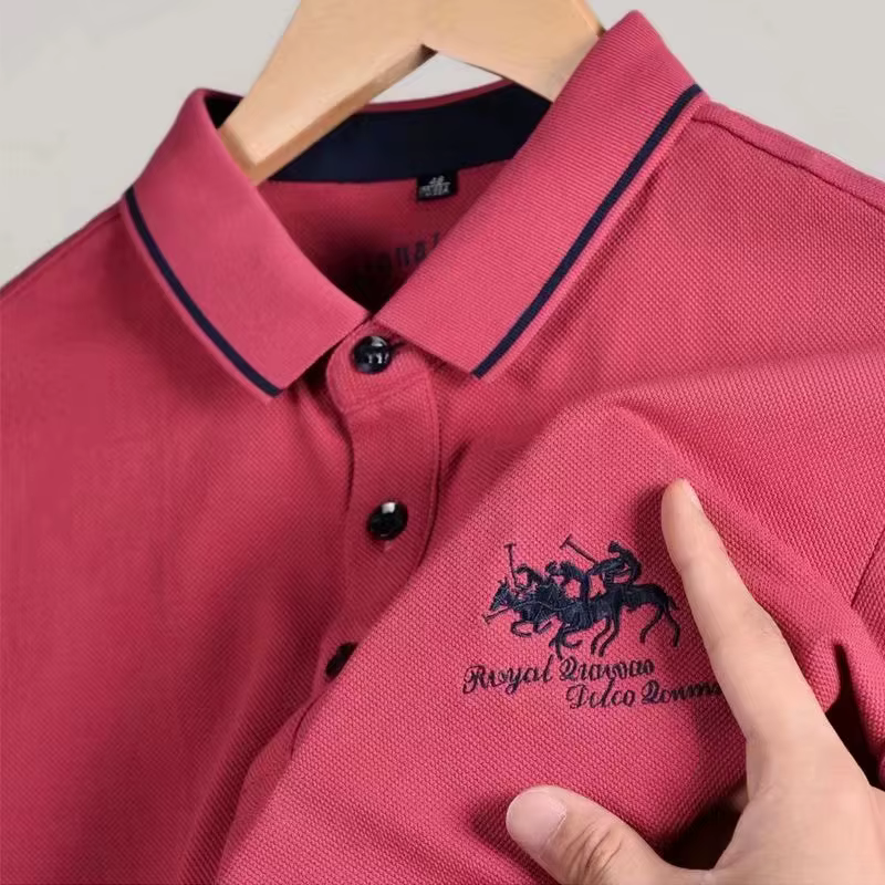 Polo de marque haut de gamme pour hommes