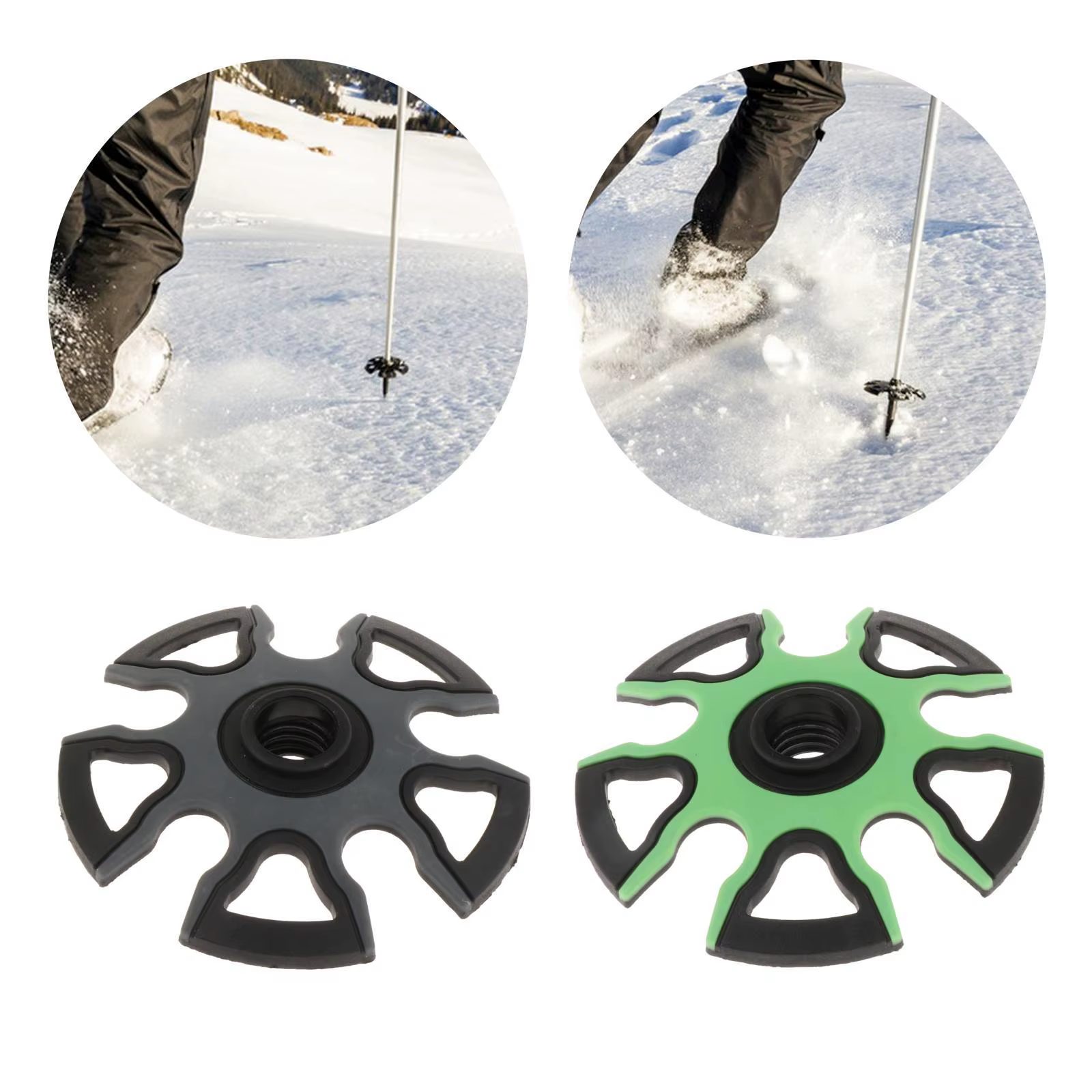 Canne de randonnée panier à neige bâtons de marche protecteur de pointe diamètre extérieur 9 cm paniers de poteau de Ski