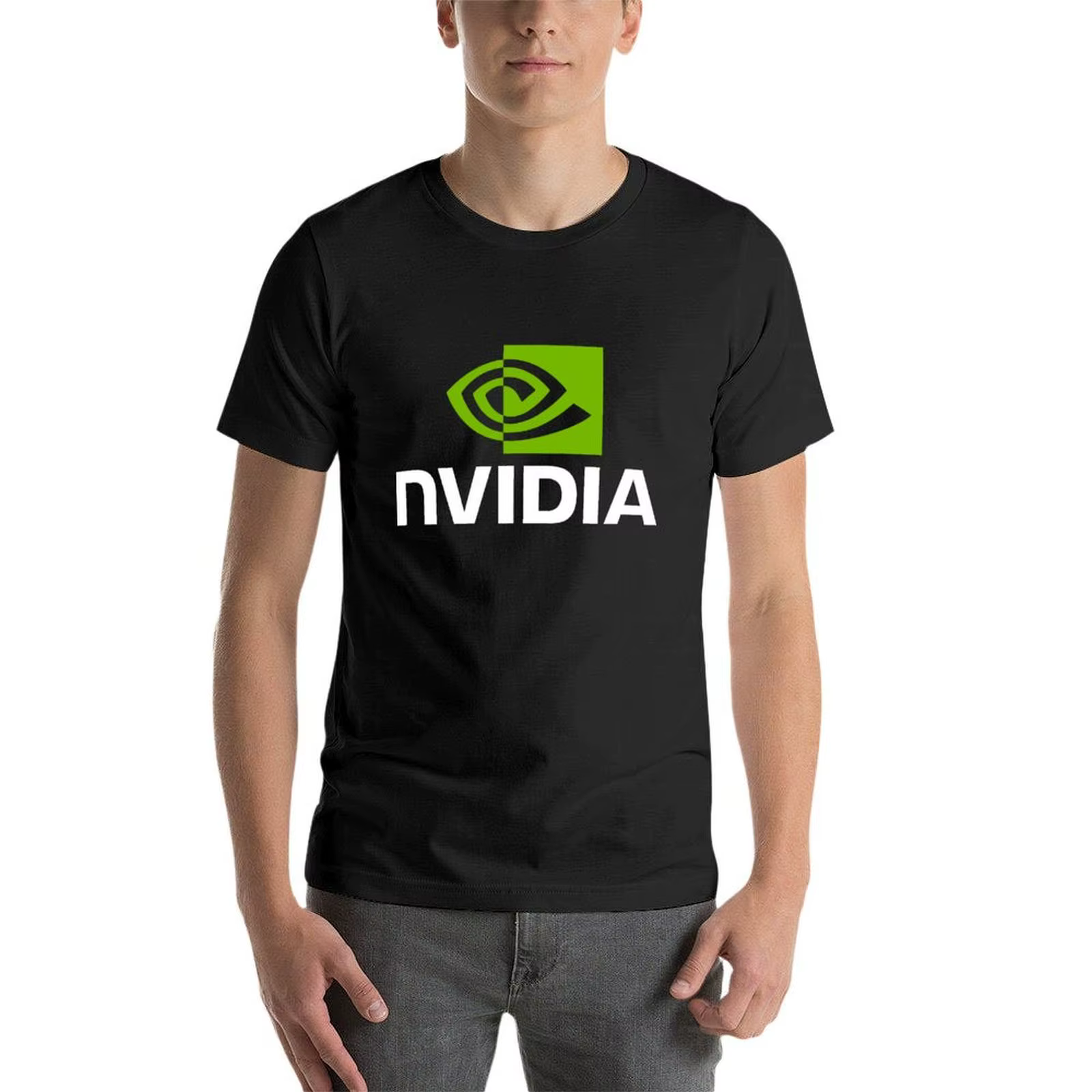 T-Shirt Vintage à Manches Courtes pour Homme
