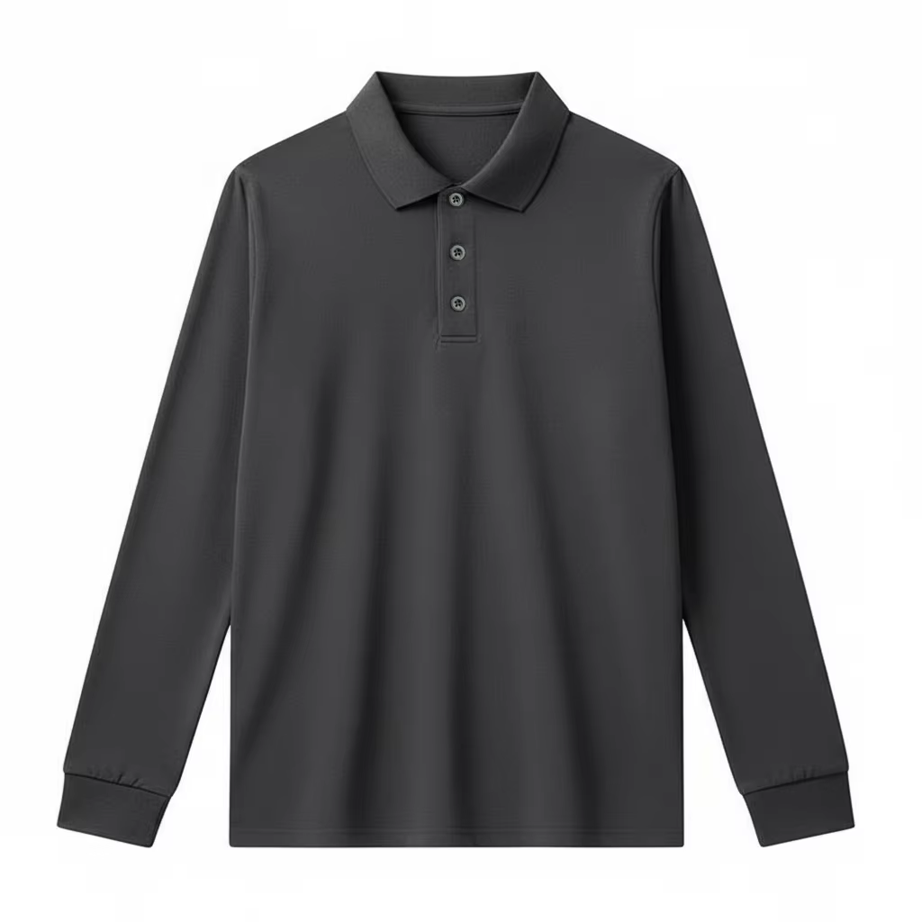 Polos à manches longues pour hommes
