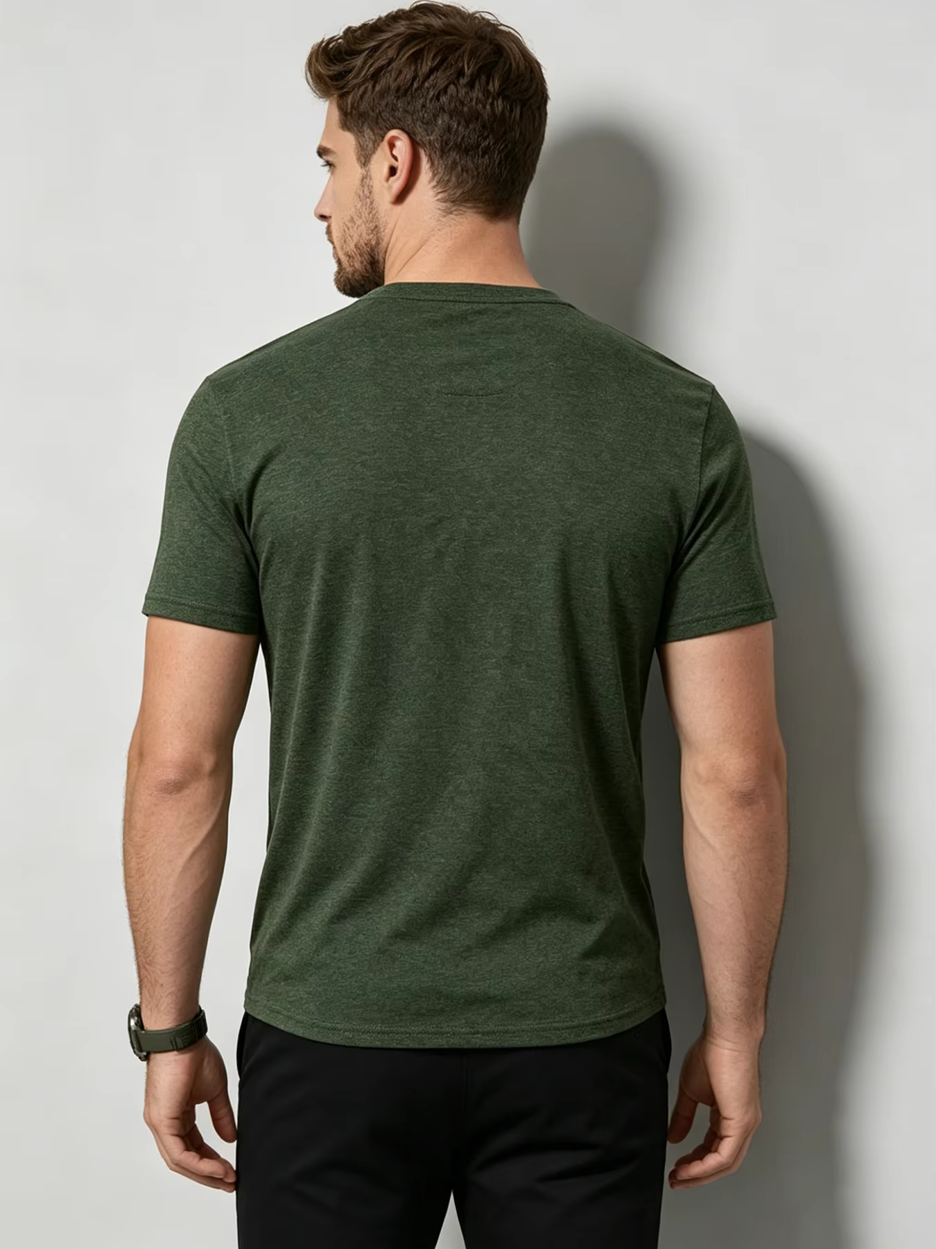 T-shirt Henley pour homme